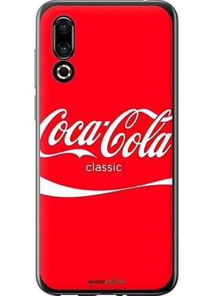 Чехол на meizu 16s кока кола мейзу 16с