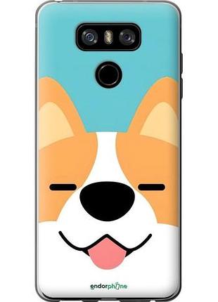 Чехол на lg g6 корги