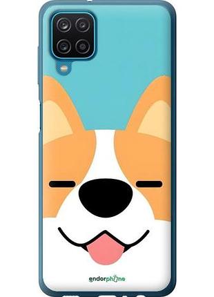 Чехол на samsung galaxy a12 a125f забавный корги самсунг а12 а125ф