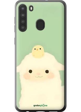 Чехол на samsung galaxy a21 барашек и ципленок самсунг а21