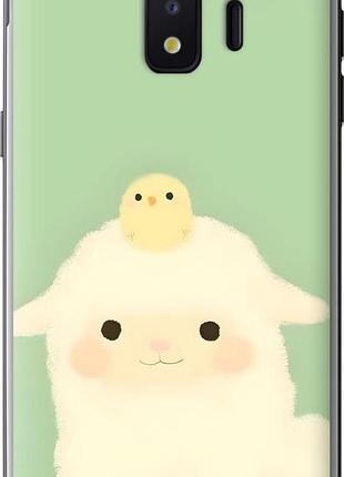 Чехол на samsung galaxy j2 core барашек и ципленок самсунг й2 кор