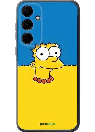 Чехол на samsung galaxy a35 мардж флаг украины самсунг а35