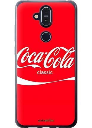 Чехол на nokia 8.1 кока кола нокиа 8.1