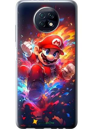 Чехол на xiaomi redmi note 9t супер марио