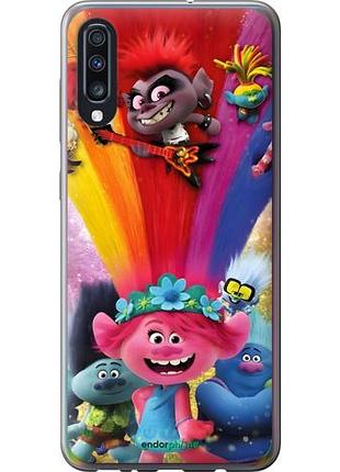 Чехол на samsung galaxy a70 2019 a705f троли самсунг а70 2019 а705ф
