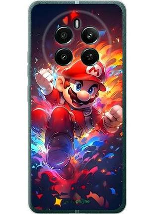 Чехол на realme 12+ супер марио