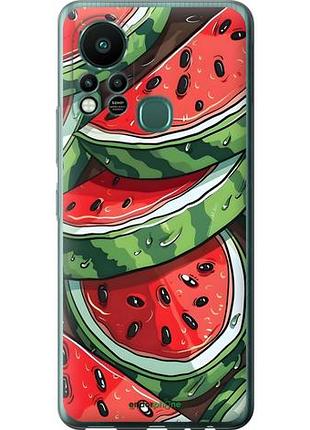 Чехол на infinix hot 11s арбуз инфикс хот 11с