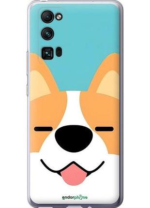 Чехол на huawei honor 30 pro забавный корги хуавей хонор 30 про