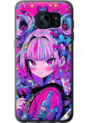 Чехол на samsung galaxy s7 edge g935f аниме милаха