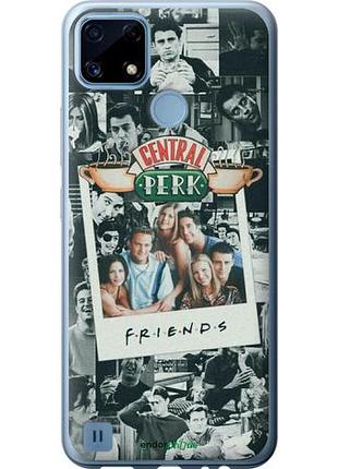 Чехол на realme c21 друзья friends риалми с21