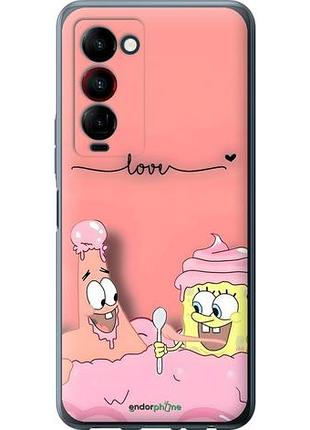Чехол на tecno camon 18 premier спанч боб, sponge bob текно камон 18 примъер