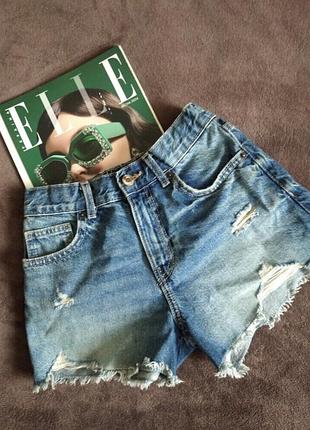 Джинсові шорти рванки дівчатам, zara , бангладеш