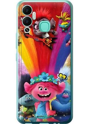 Чехол на infinix hot 12 play троли
