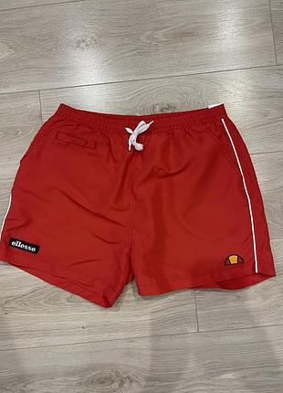 Ellesse червоні спортивні шорти плавки s
