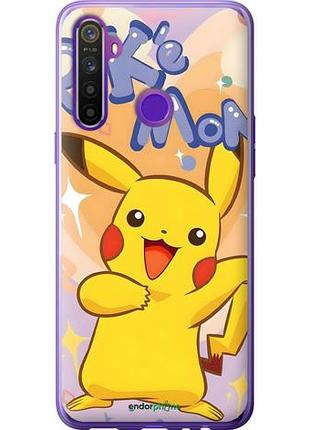 Чехол на realme 6i пикачу риалми 6и