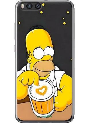 Чехол на xiaomi mi note 3 гомер пиво сяоми ми ноут 3