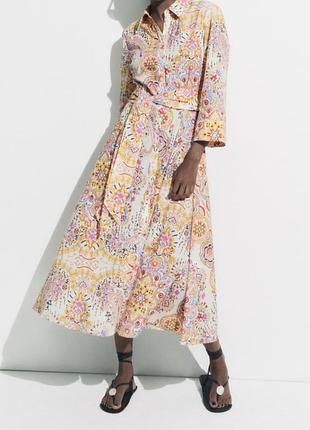Плаття котон zara
