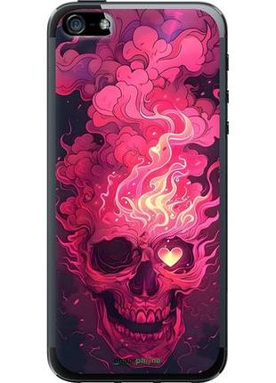 Чехол на iphone 5s череп арт