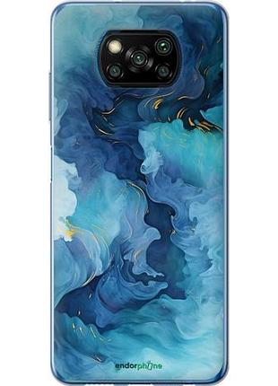 Чехол на xiaomi poco x3 pro акварель сяоми поко х3 про