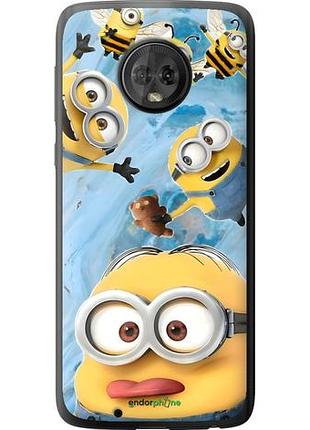 Чехол на motorola moto g6 миньоны моторола мото г6