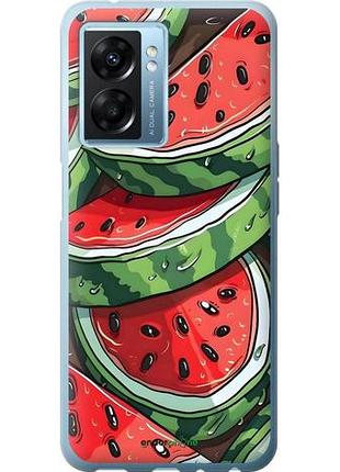 Чехол на oppo a77 5g арбуз оппо а77 5г