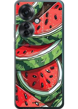 Чехол на oppo reno11 f арбуз оппо рено11 ф