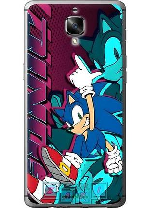 Чехол на oneplus 3 соник
