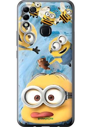 Чехол на infinix hot 11 play миньоны инфикс хот 11 плей
