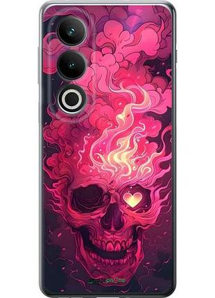 Чехол на oneplus ace 3v череп арт 1+ асе 3в