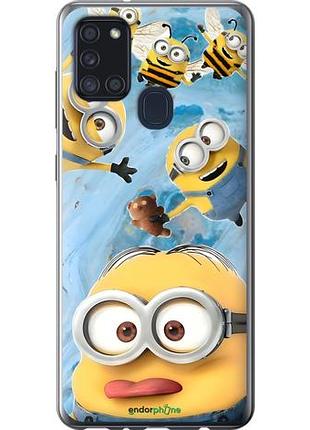 Чехол на samsung galaxy a21s a217f миньоны самсунг а21с а217ф