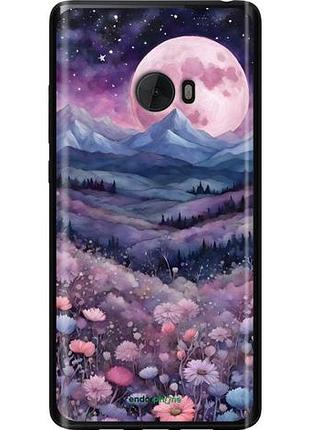 Чехол на xiaomi mi note 2 ночь луна арт сяоми ми ноут 2