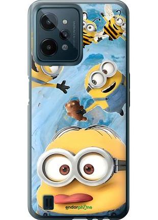 Чехол на realme c31 миньоны риалми с31