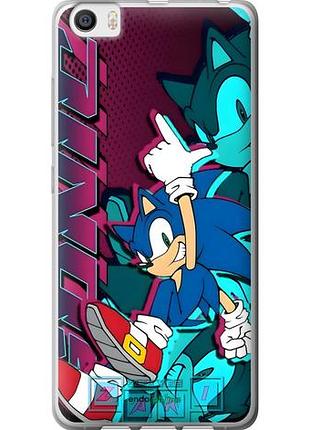 Чехол на xiaomi mi5 соник sonic сяоми ми5