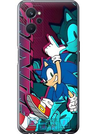 Чехол на realme 9i соник sonic риалми 9и