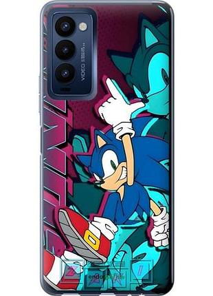 Чехол на tecno camon 18 ch6n соник