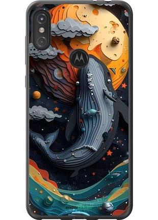 Чехол на motorola one power кит в космосе моторола ван повер