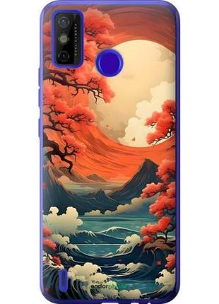 Чехол на tecno spark 6 go ke5 природа японии текно спарк 6 гo ке5