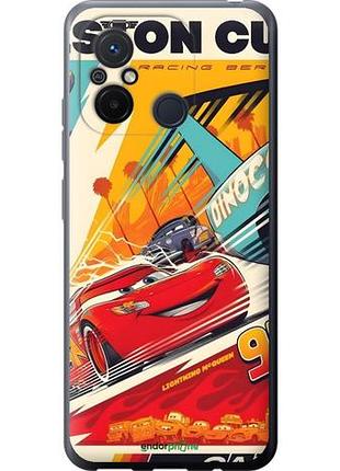Чехол на xiaomi redmi 12c тачки