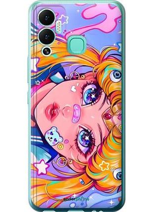 Чехол на infinix hot 12 play сейлор мун 4 инфикс хот 12 плей