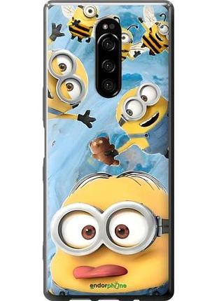 Чехол на sony xperia xz4 миньоны сони эксперия хзет4