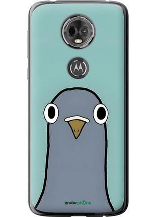 Чехол на motorola moto e5 plus голубь моторола мото е5 плюс