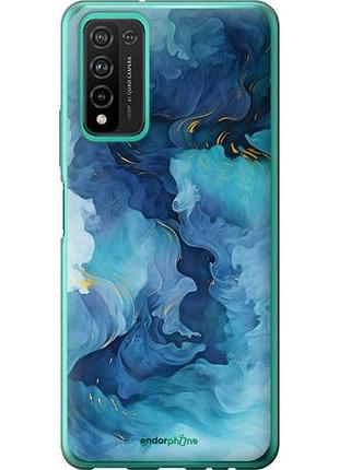 Чехол на huawei honor 10x lite акварель хуавей хонор 10х лайт