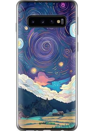 Чехол на samsung galaxy s10 креатинвый арт самсунг с10