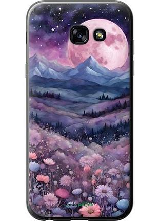 Чехол на samsung galaxy a5 (2017) ночь луна арт самсунг а5 (2017)
