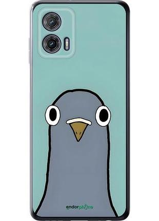 Чехол на motorola g73 голубь моторола г73