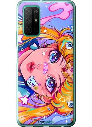 Чехол на huawei honor 30s сейлор мун 4 хуавей хонор 30с