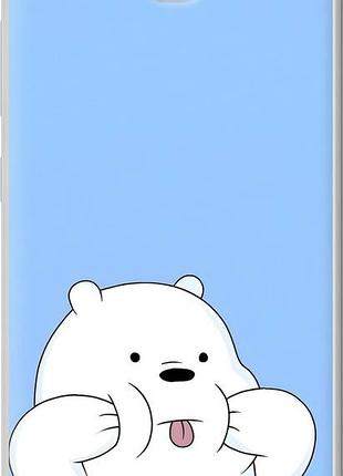 Чехол на huawei honor 3c милый мишка хуавей хонор 3с