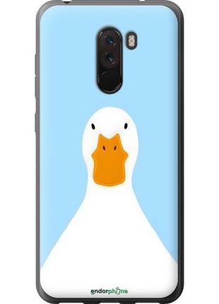 Чехол на xiaomi pocophone f1 гусь сяоми покоphone ф1