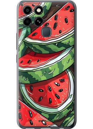 Чехол на infinix smart 6 арбуз инфикс смарт 6