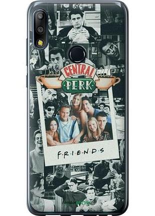 Чехол на asus zenfone max pro m2 zb631kl друзья friends асус зенфон макс про м2 зетб631кл